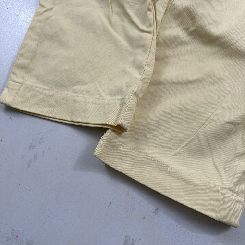 Brooks Brothers Mens Clark Chino Pants Actual 32x28 Yellow‎ 100% Cotton Straight - Picture 14 of 16